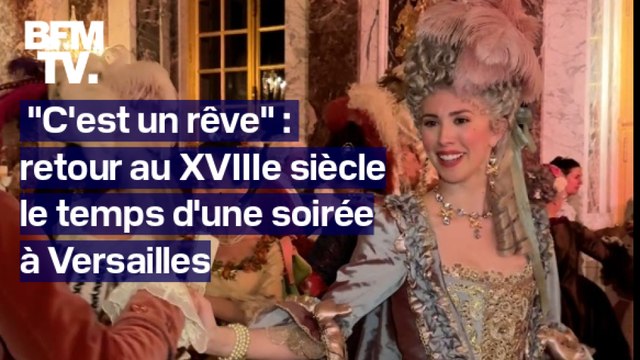 C'est un rêve : un bal en costumes du XVIIIe siècle réunit 750 passionnés à Versailles