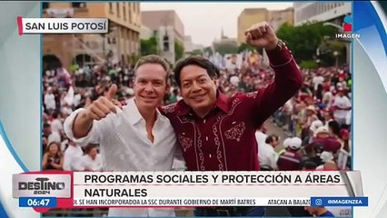 Manuel Velasco considera que Sheinbaum es la opción para dirigir los destinos del país