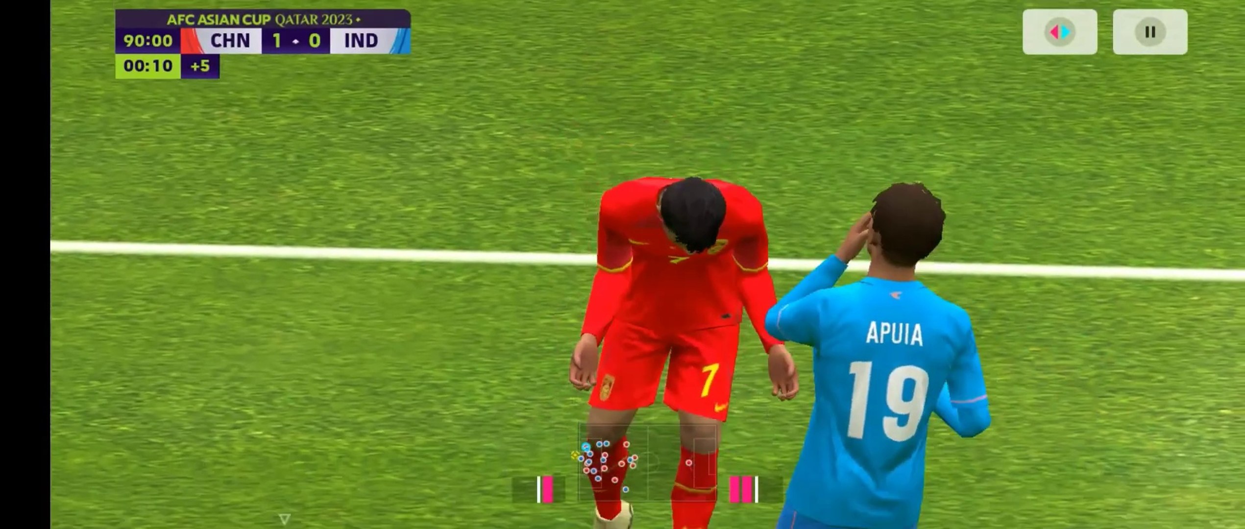 LAST 2 MIN OF INDIA VS CHINA | Men’s Football | Highlights - GAMING VIDEO