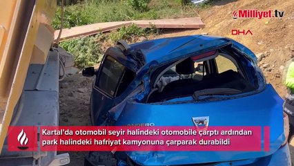 Kartal’da zincirleme kaza: 3 yaralı