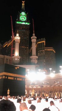 اقامة صلاة العشاء فى الحرم المكي