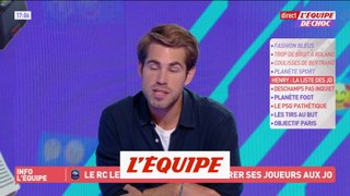 La liste de Thierry Henry pour les JO : Le point avec Giovanni Castaldi - JO 2024 - Foot