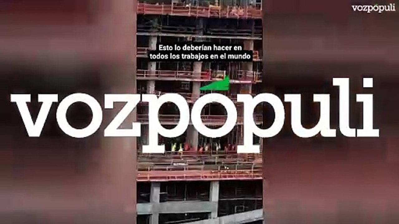 Revienta Instagram: el vídeo viral de unos obreros calentando antes de empezar a trabajar