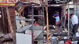 डोंबिवलीत चायनीजच्या -टपरीत  स्फोट, -९ लोक जखमी