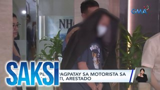 Suspek sa pagpatay sa motorista sa EDSA-Makati, arestado | Saksi