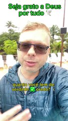 Seja grato a Deus por tudo ️