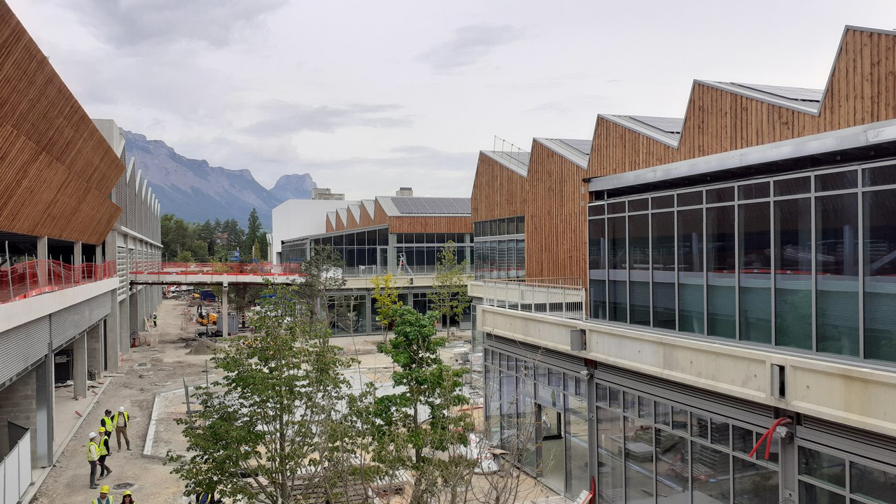 Visite d'étape du chantier Neyrpic