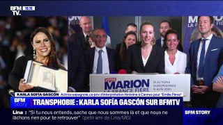 Propos transphobes de Marion Maréchal: 