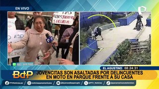 ¡Los hizo correr!: Abuelita se enfrenta a ladrones que intentaron robar la silla de ruedas de su nieto