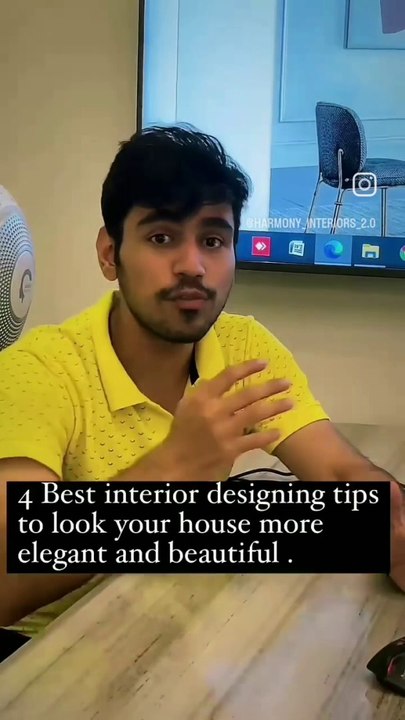 Best 4 interior designing tips to look your house more elegant and beautiful | Home interior design| Harmony_interiors_2.0