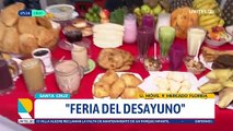 Feria del desayuno, vendedoras promueven delicias para calentarse en este frío 