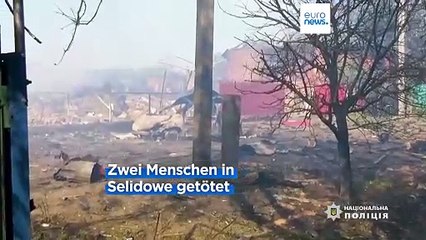 Russischer Angriff auf Donezk: 13-Jähriger stirbt unter Trümmern