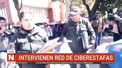 INTERVIENEN RED DE CIBERESTAFAS