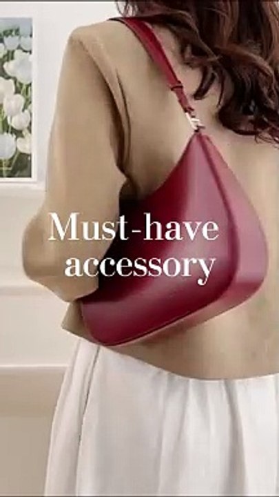 Luxury Red Leather Crossbody Bag | Bags For Women | Bags For Girls | Leather Bags | Red Leather Bags