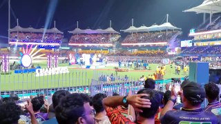 KKR Celebration after winning ipl trophy 2024 _ M.A Chidambaram Stadium _ Chepauk Chennai