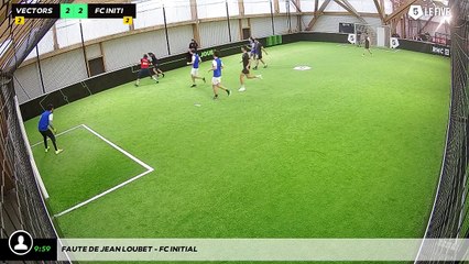 Faute de Jean LOUBET - FC INITIAL