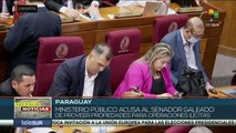 Fiscalía paraguaya acusó al senador Erico Galeano de vínculos criminales