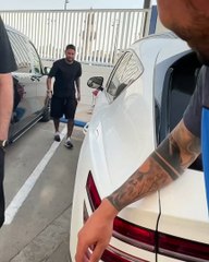 Neymar fura pneus do carro de companheiro do Al Hilal como vingança; assista