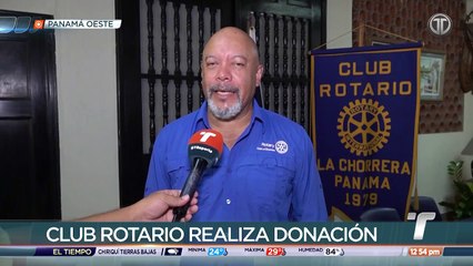 Club Rotario de La Chorrera entrega donación a la Ciudad del Niño