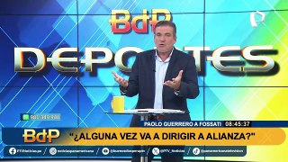 Paolo Guerrero a Fossati: “¿Vas a dirigir a Alianza Lima algún día?”