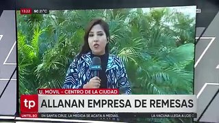 Allanan empresa de remesas por envío de dinero presuntamente ilícito al exterior