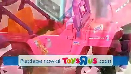 Power Wheels Fisher Price Barbie Jammin Jeep (10/20/2013)