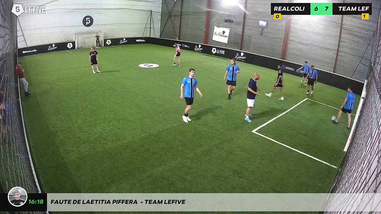 Faute de Laetitia Piffera  - TEAM LEFIVE