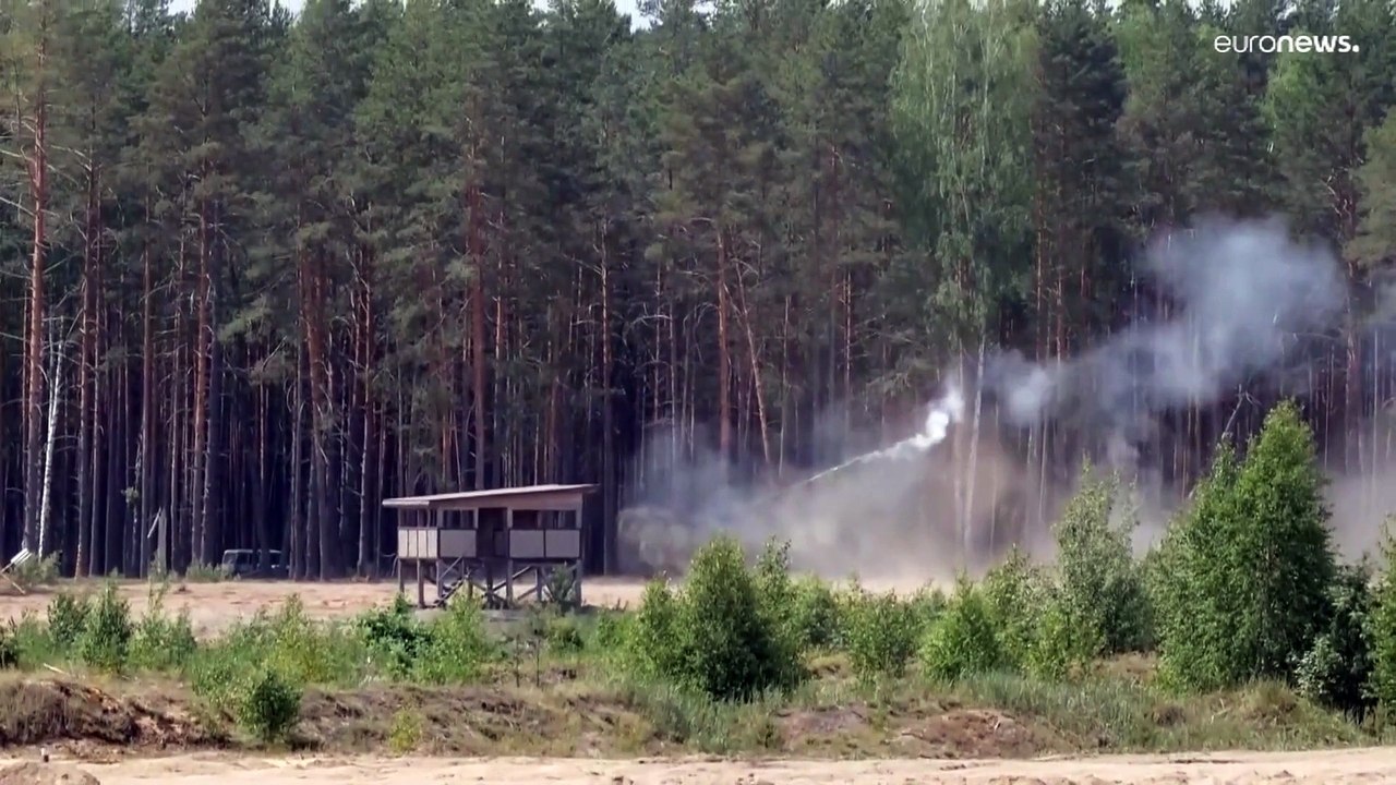 القوات الألمانية تستعرض قدراتها العسكرية في ليتوانيا خلال تدريبات حلف شمال الأطلسي
