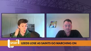 Leeds United: Leeds lose as Saints go marching on