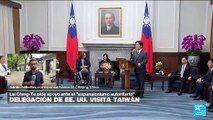 Informe desde Beijing: presidente de Taiwán se reúne con legisladores estadounidenses