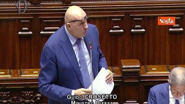 Crosetto: Ipotesi di rivedere segreto su invio armi in Ucraina