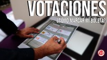 ¿Ya sabes cómo marcar tu boleta electoral para el próximo 2 de junio?