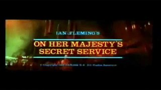 Au service secret de Sa Majesté Bande-annonce (PT)