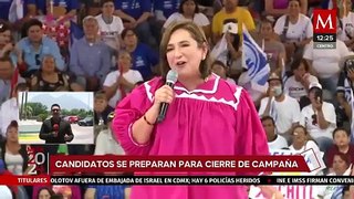 Xóchitl Gálvez se presenta en Monterrey rumbo a su cierre de campaña en Tepatepec, Hidalgo