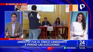 Cajamarca: ¡Insólito! pierde las elecciones el único candidato a la alcaldía de Pión