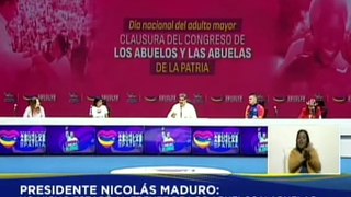 Pdte. Maduro: No hay gobierno en el mundo que haya indexado el salario de sus trabajadores y abuelos