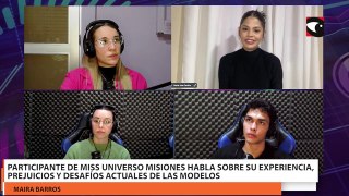 Participante de Miss Universo Misiones habla sobre su experiencia, prejuicios y desafíos actuales de las modelos