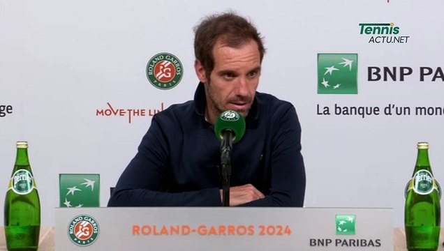 Tennis - Roland-Garros 2024 - Richard Gasquet : La fin ? Je n'en sais rien... on n'en a pas parlé avec Rafael Nadal