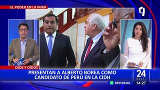 Gobierno presenta a Alberto Borea como candidato a juez de la CIDH
