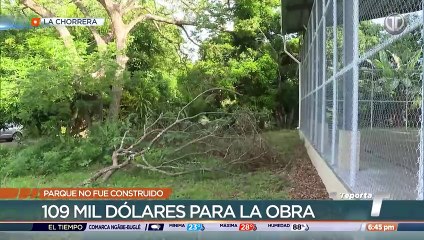 Denuncian inversión de más de 109 mil dólares de la descentralización en un parque infantil que no existe