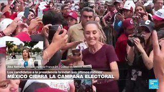 Informe desde Ciudad de México: Sheinbaum cierra campaña desde el corazón de la capital mexicana