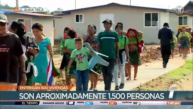 Trasladan a 300 familias desplazadas por el cambio climático a tierra firme
