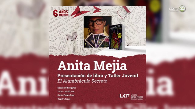 Con encuentros literarios la Librería Carlos Fuentes celebrará su 6to aniversario.