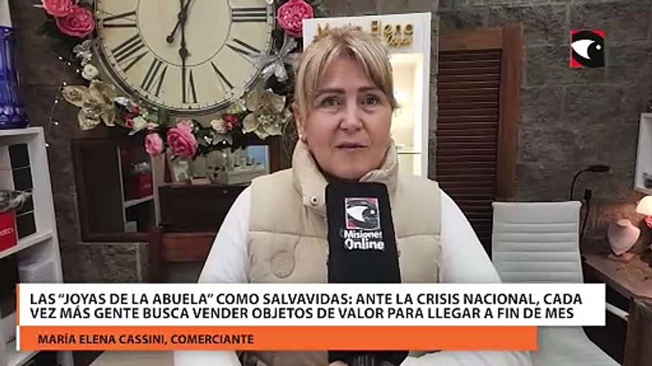 Las “joyas de la abuela” como salvavidas ante la crisis nacional, cada vez más gente busca vender objetos de valor para llegar a fin de mes