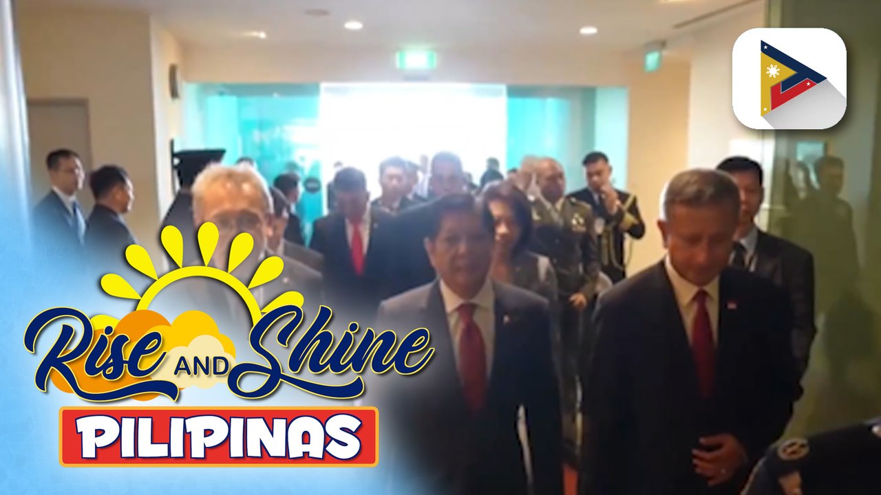 PBBM, dumating na sa Singapore para sa kaniyang 3-day working visit;
