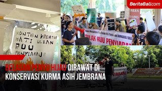 RUU Penyiaran Ditolak Aliansi Masyarakat Bali, Tuntut Kebebasan Pers Dijaga