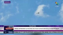 Bombardeo israelí destruye los depósitos de ayuda humanitaria