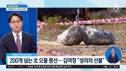 200개 넘는 北 오물 풍선…김여정 “성의의 선물”