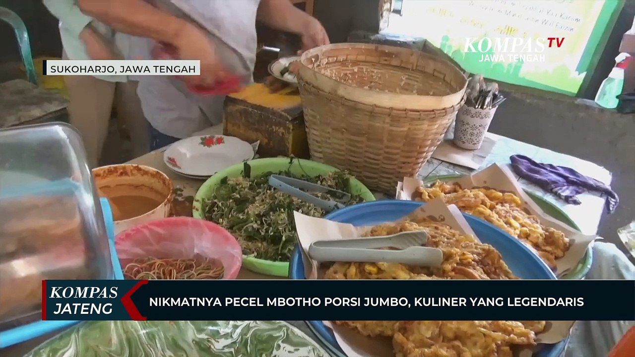 Nikmatnya Pecel Mbotho Porsi Jumbo, Kuliner yang Legendaris