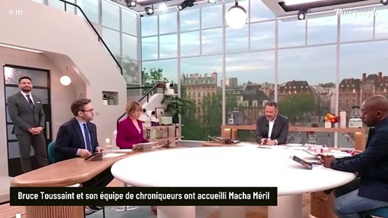 Bruce Toussaint (Bonjour !) :  Une star a joué un rôle dans son arrivée à la matinale de TF1 et vous ne devinerez jamais laquelle !
